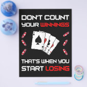 負け始めた時の勝ち目を数えてはいけない チラシ (シングル)
