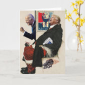 負け惜しみのクリスマスカード カード (黄色い花)