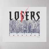 負け犬が寄り添う ポスター (正面)