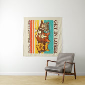 負け犬ども、早く乗れ！タコスを食べに行くぞ タペストリー (インサイチュ(横))