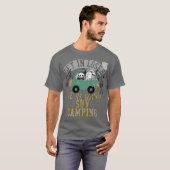 負け犬ども、SUVキャンピングファミリーで行くぜ Tシャツ (正面フル)