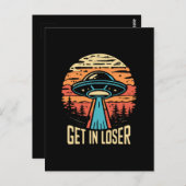 負け犬に入る ポストカード (正面/裏面)