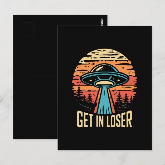 負け犬に入る ポストカード (正面/裏面)