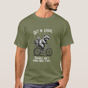 負け犬のトラブルは自分で面白くはならない Tシャツ