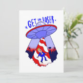 負け犬のトランプエイリアンufoに入る 招待状 (スタンド正面)