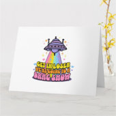 負け犬の中に入る我々はドラッグショーUFOに行く カード (黄色い花)