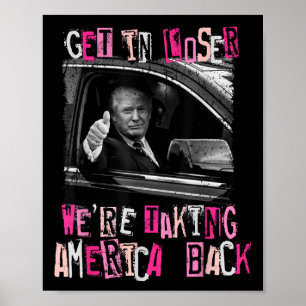 負け組に入る我々はアメリカを取り戻すトランプ2 ポスター