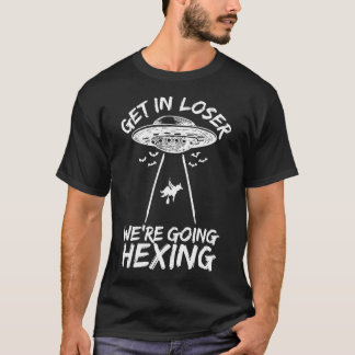 負け組に入れヘキシングに行く Tシャツ