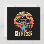 負け組に入れ 招待状 (正面)