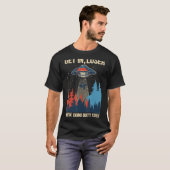 負け組みお尻物エイリアン拉致 Tシャツ (正面フル)