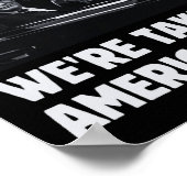 負け組みアメリカを2024年選挙に戻す ポスター (角)