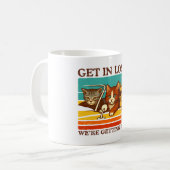 負け組みタコスを獲得している コーヒーマグカップ (正面左)