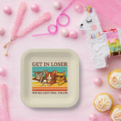 負け組みタコスを獲得している ペーパープレート (パーティー)