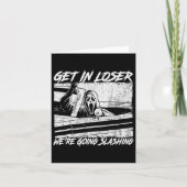 負け組みホラーのハロウィーンを切り捨てる カード (正面)