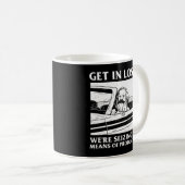 負け組み生産手段を握り締めている コーヒーマグカップ (正面右)