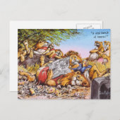 負け組! ポストカード (正面/裏面)