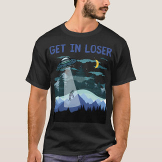 負のエイリアンの取りおもしろい外しヴィンテージギフトを取得 Tシャツ