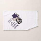 負のエネルギーを送信者に返す バスタオルセット (ハンドタオル)