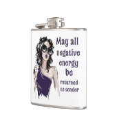 負のエネルギーを送信者に返す フラスク (左)