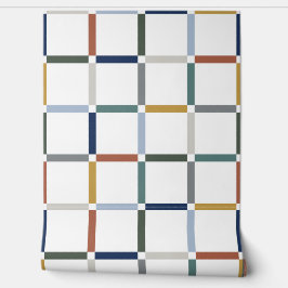 負のカラフル宇宙アールヌーボー 壁紙