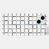 負のカラフル宇宙アールヌーボー Case-Mate iPhoneケース (裏面 (横))