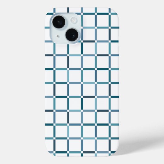 負のカラフル宇宙シートーン色のグリッド Case-Mate iPhoneケース (裏面)
