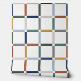 負のカラフル宇宙印象派のグリッド 壁紙