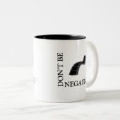 負の値にしない ツートーンマグカップ (正面右)