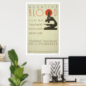 負の血液トリートメント1939 WPA ポスター (ホームオフィス)