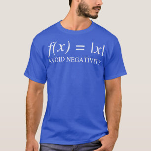 負の関数計算を避ける Tシャツ
