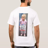 負債の女の子は人形の家だけ所有します Tシャツ (裏面)