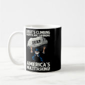 負債は増加しておりアメリカのマルチタスクスピーチ コーヒーマグカップ (左)
