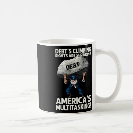 負債は増加しておりアメリカのマルチタスクスピーチ コーヒーマグカップ (右)