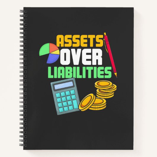 負債を超える資産 ノートブック (正面)