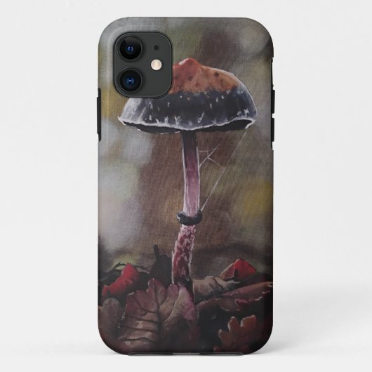 負傷したキノコ ミニ Case-Mate iPhoneケース (裏面)