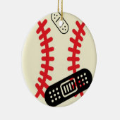負傷したスポーツファン用オーナメント セラミックオーナメント (右)