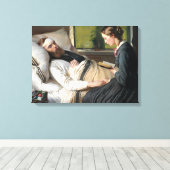 負傷兵（エリザベス・ジェリチャウ・バウマン） キャンバスプリント (インサイチュ (ウッドフロア))