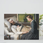 負傷者の戦士（エリザベス・ジェリチャウ=バウマン） カード (スタンド正面)