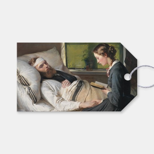 負傷者の戦士（エリザベス・ジェリチャウ=バウマン） ギフトタグ (正面(横))