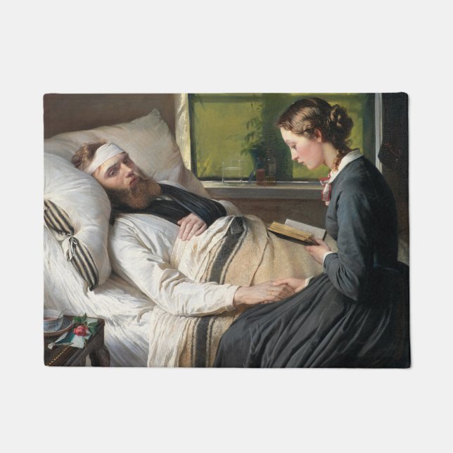 負傷者の戦士（エリザベス・ジェリチャウ=バウマン） ドアマット (正面)