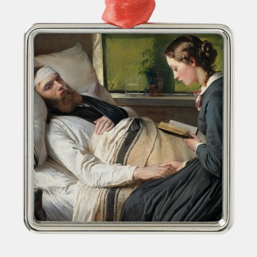 負傷者の戦士(エリザベス・ジェリチャウ=バウマン) メタルオーナメント (正面)