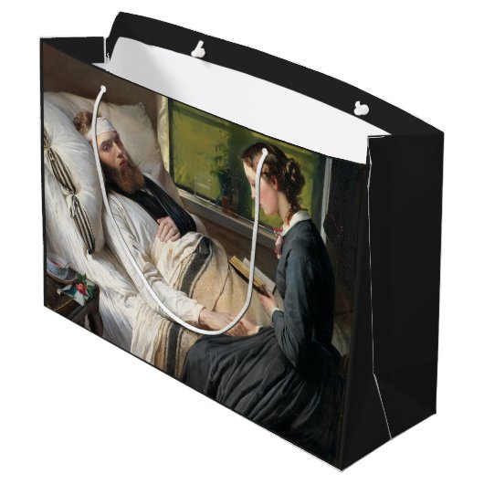 負傷者の戦士(エリザベス・ジェリチャウ=バウマン) ラージペーパーバッグ (裏面アングル)