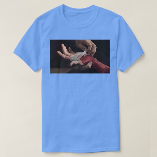 負傷者 Tシャツ (デザイン正面)