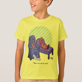 負専攻の利少年の黄色Tシャツ Tシャツ