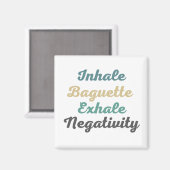 負性磁石を吐き出すバゲットを吸い込む マグネット (正面/裏面)