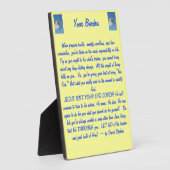 負担 フォトプラーク (側面)