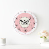 負担 ラージ壁時計 (ホーム)