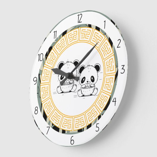 負担 ラージ壁時計 (傾斜)