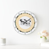 負担 ラージ壁時計 (ホーム)