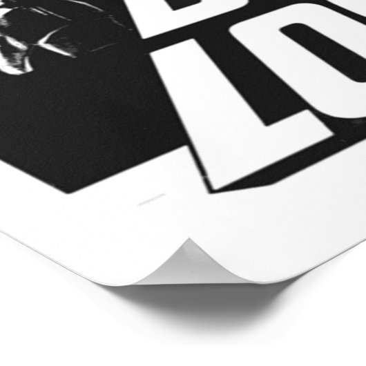 負生まれ敗 ポスター (角)